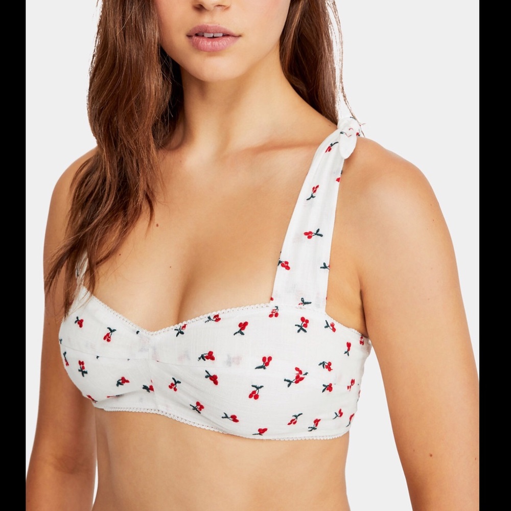 Free People Britt Cotton Bralette